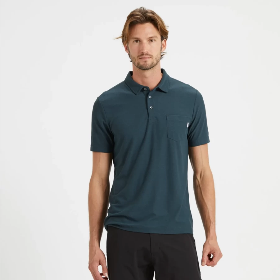 Vuori Men's Ace Polo Shirt - Performance Golf & Casual Wear