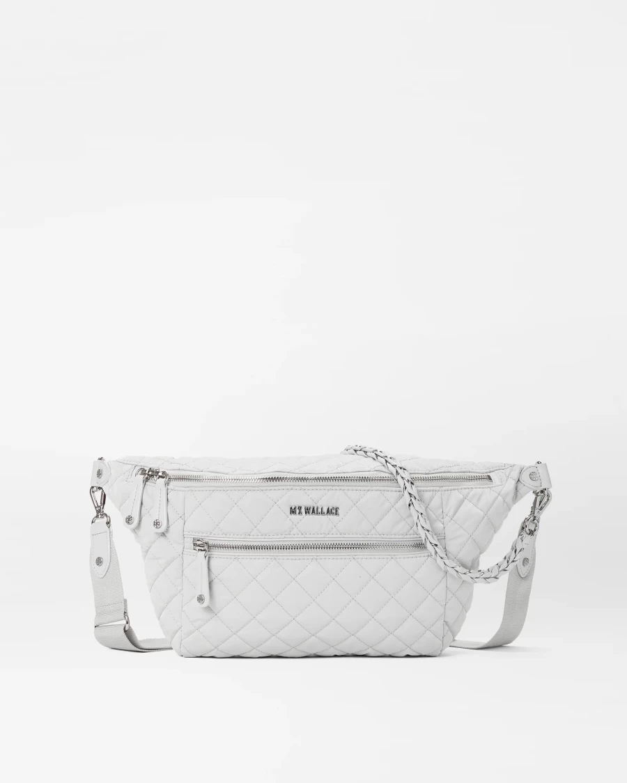 MZ Wallace Crosby Crossbody Sling Bag - Stylish & Lightweight Shoulder Bag for Women