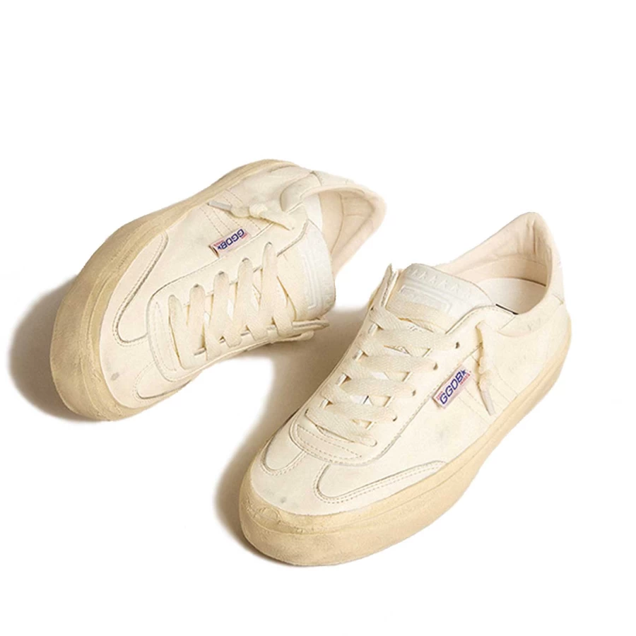 Golden Goose Soul Star Sneakers - Vintage-Inspired Distressed Leather Sneakers for Men & Women
