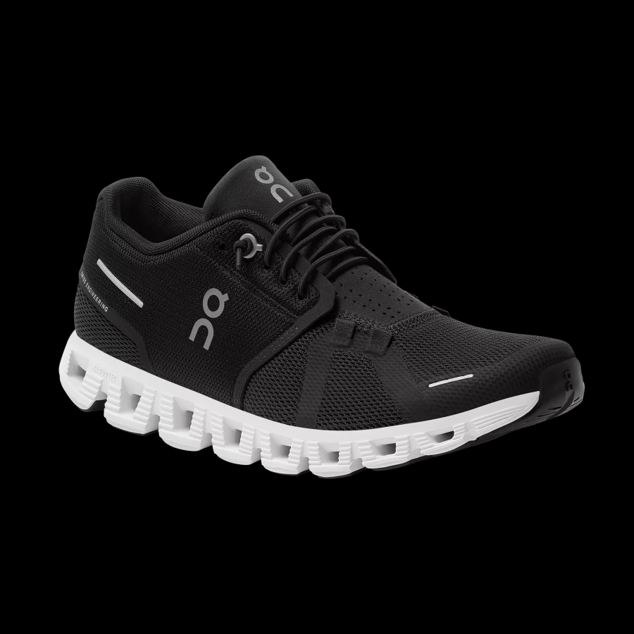 On Shoes Women's Cloud 5 Running Shoes - Black White
