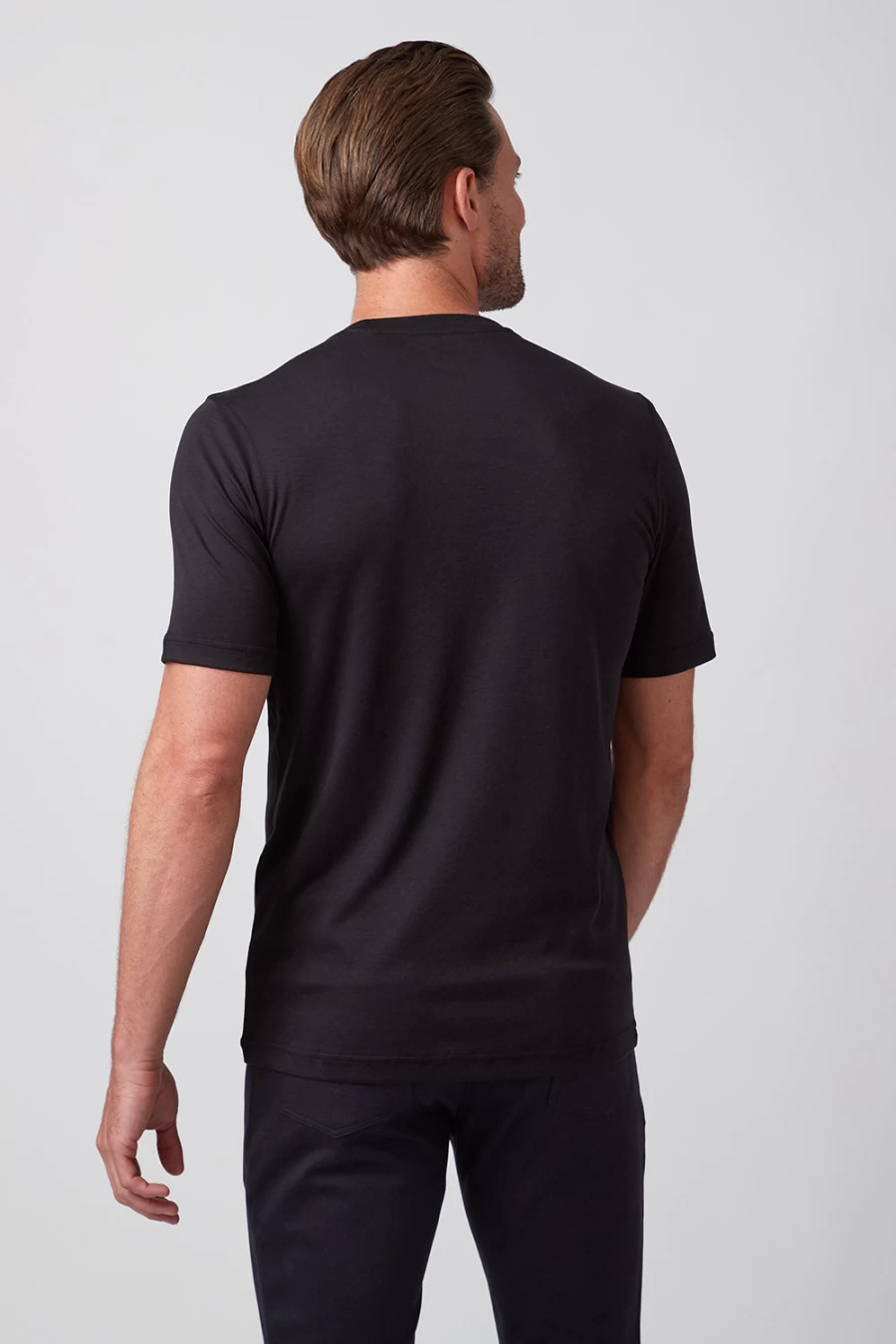 Raffi Lafayette Crew Neck T-Shirt for Men - Soft Cotton Casual Tee
