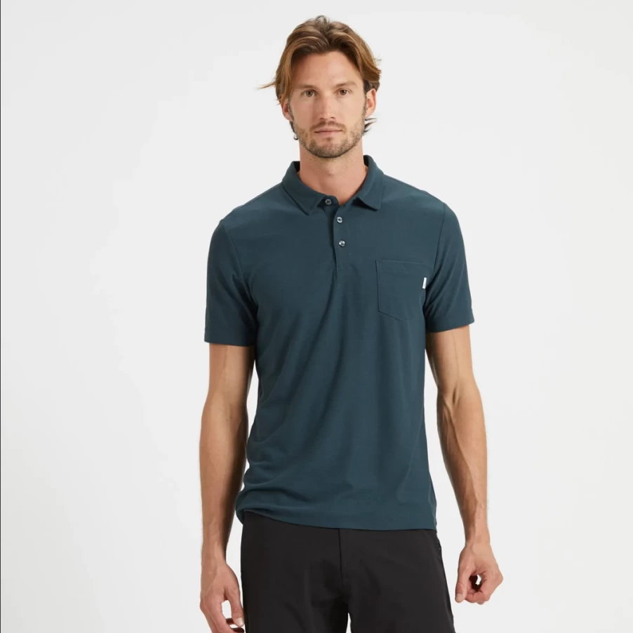 Vuori Men's Ace Polo Shirt - Performance Golf & Casual Wear