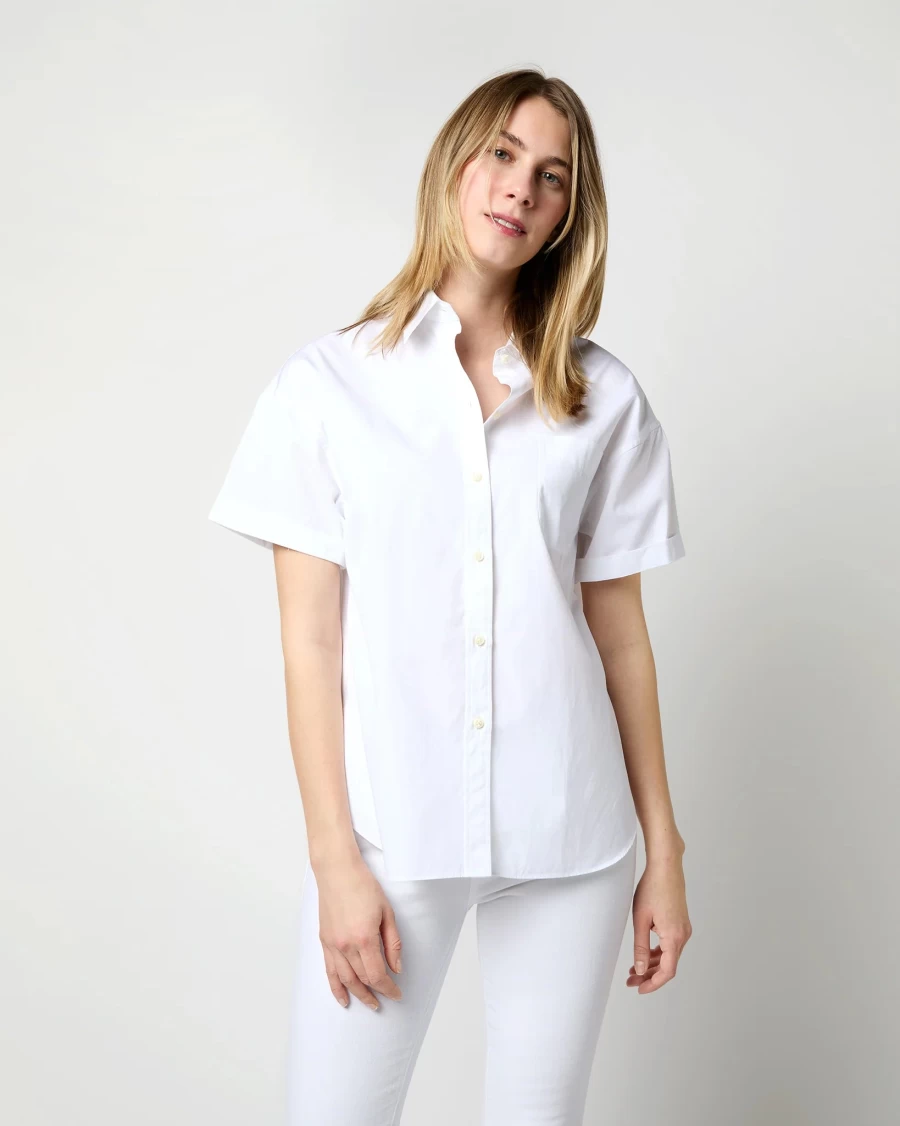 Ann Mashburn Agnes Short-Sleeve Shirt - Women's Casual Button-Down Top