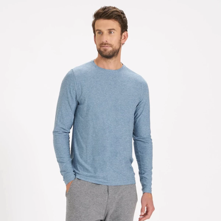 Vuori Men's Strato Tech Long Sleeve Performance T-Shirt for Active Lifestyle